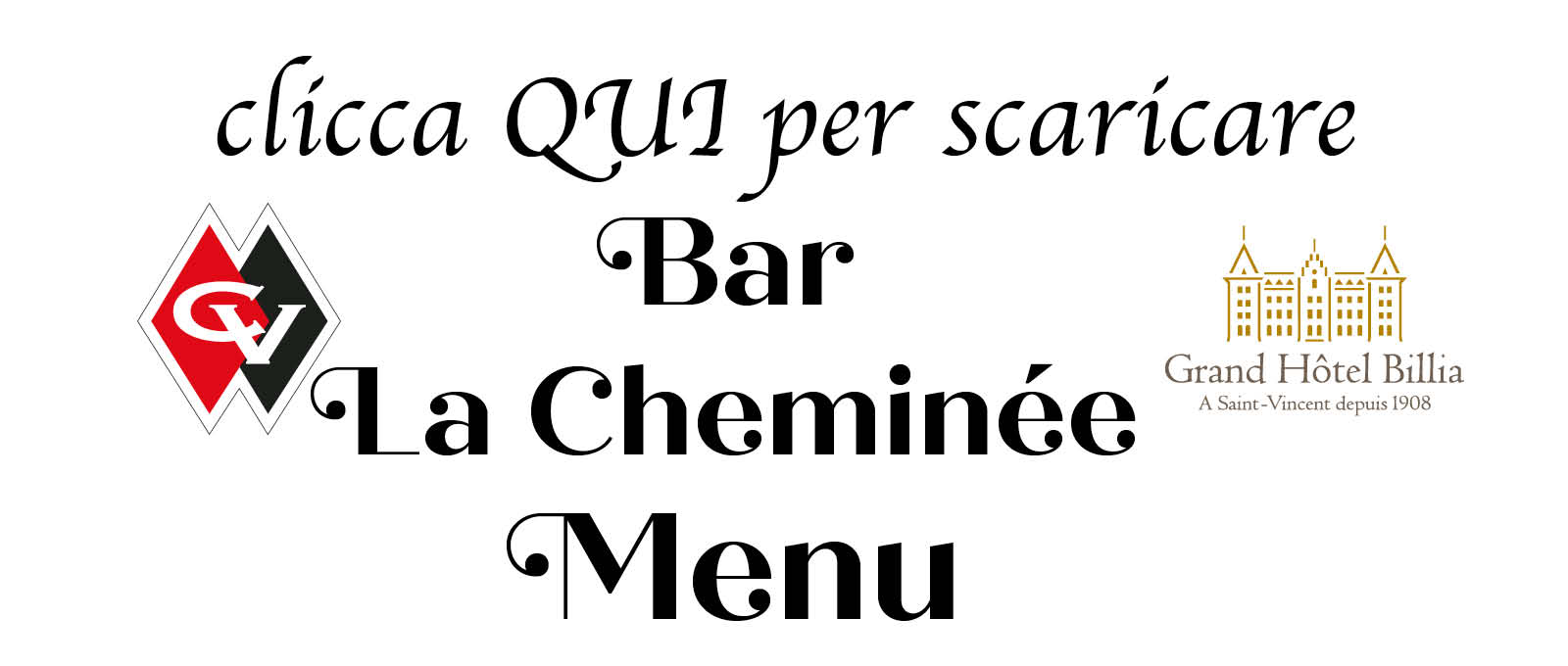 Scarica qui il MENU del Bar La Cheminée (formato PDF, 323KB)