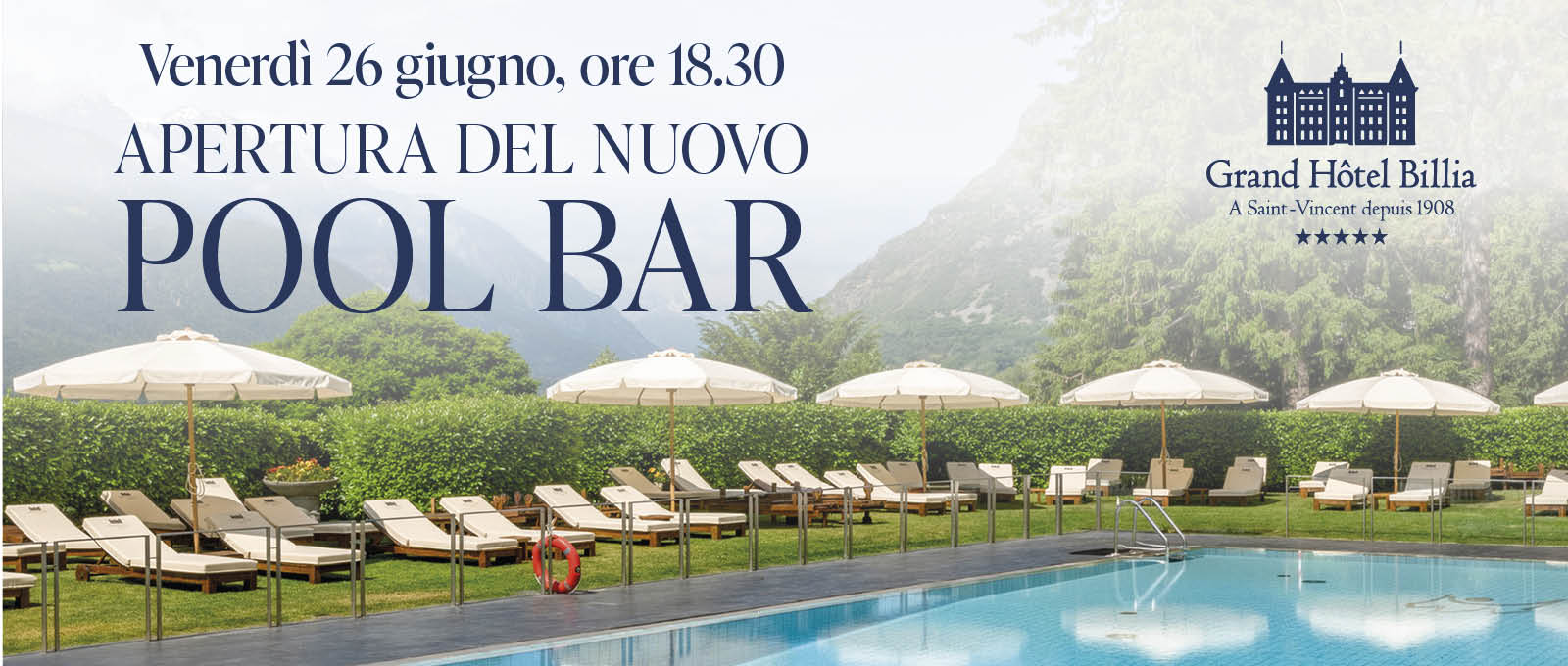 Apertura del nuovo pool bar